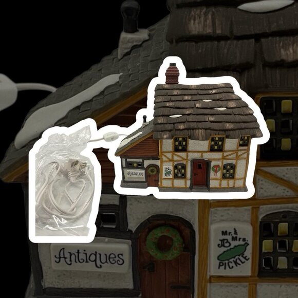 Dept. 56 Dickens' Village Series Mr. and Mrs. Pickle Christmas Village Collectib - Picture 4 of 14